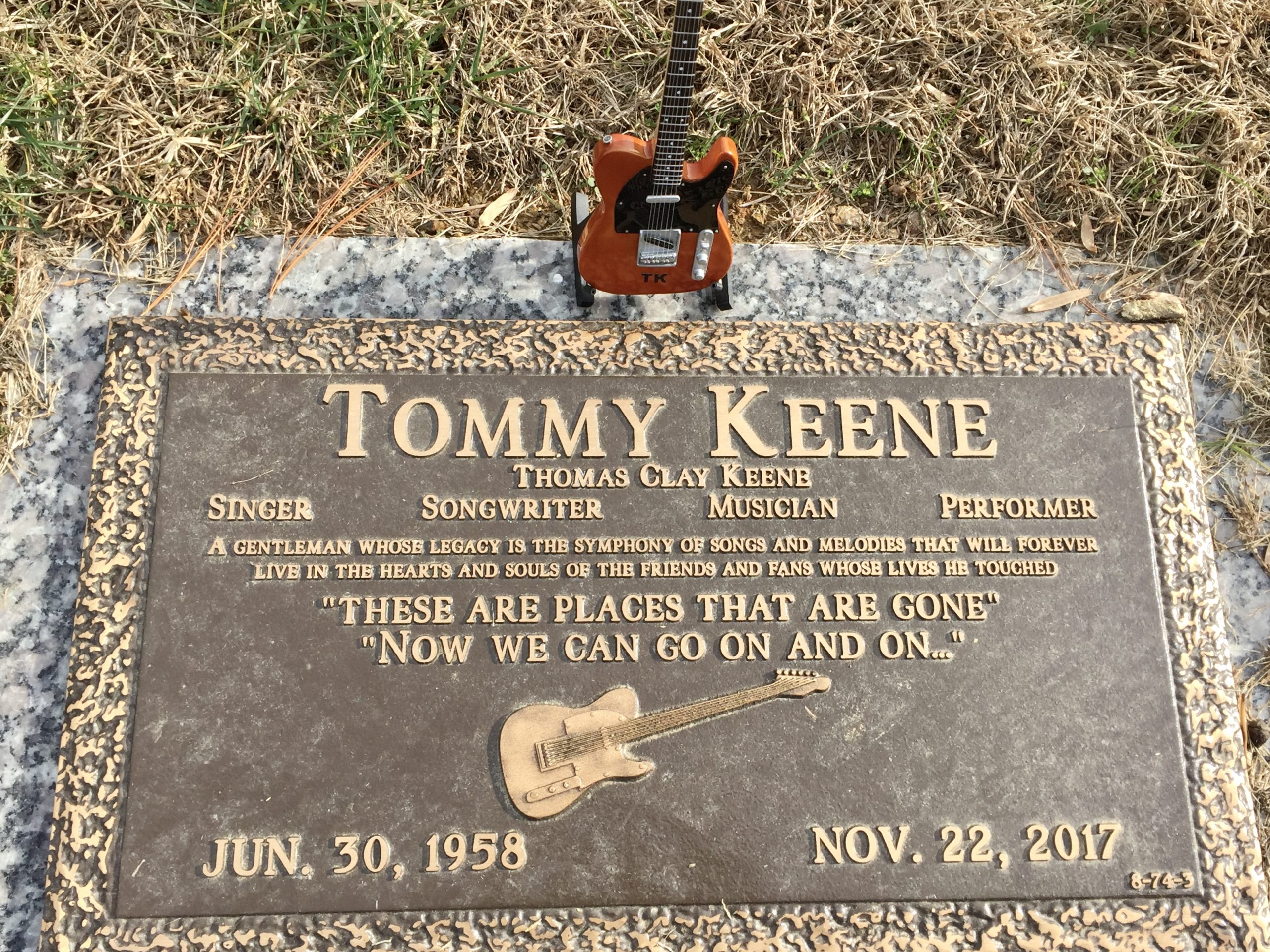 Tommy’s Gravestone